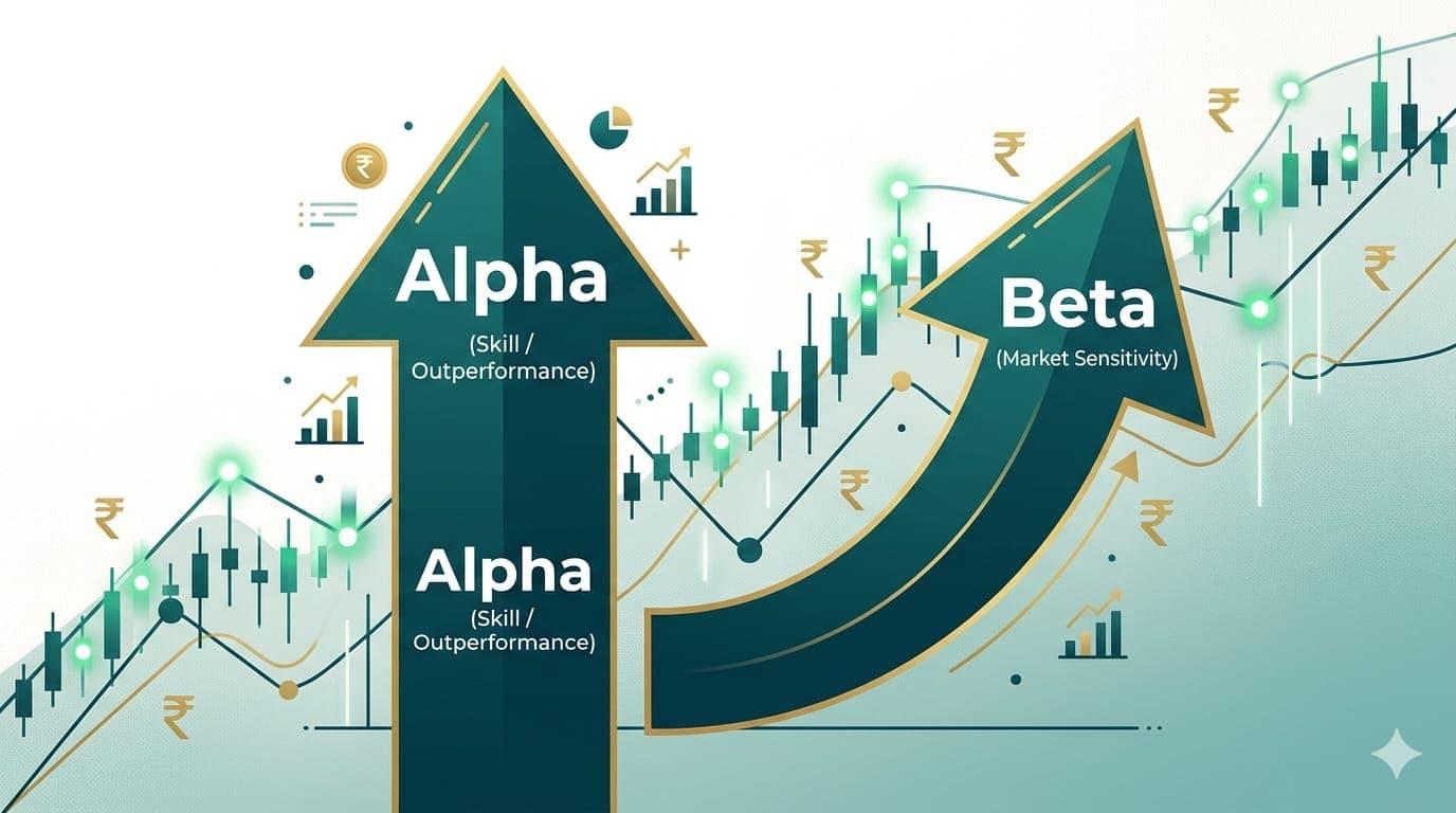 Alpha and beta in mutual funds: what your advisor never clearly explained