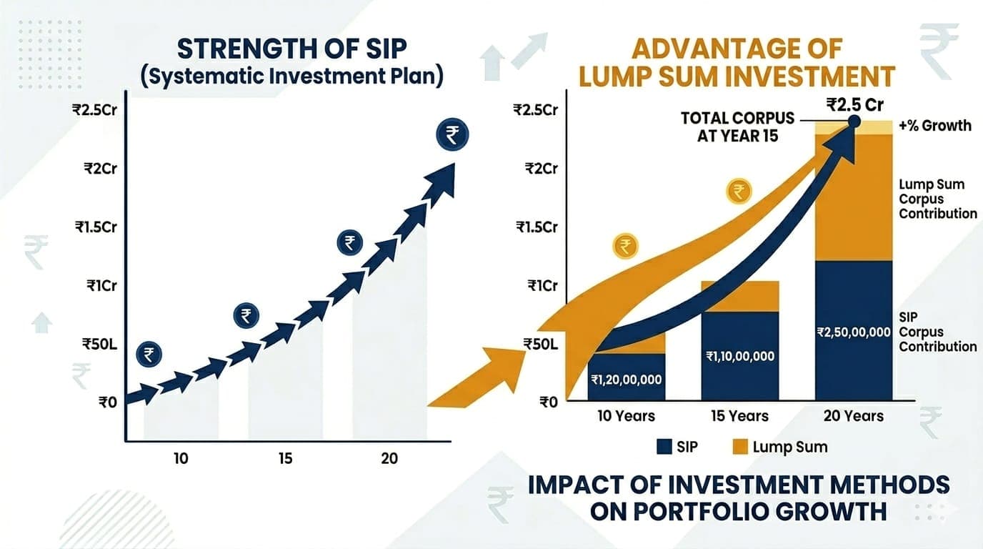 SIP vs lump sum: what smart mutual fund investors do differently (backed by real data)